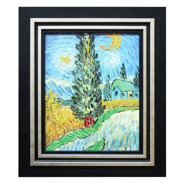 Oil Painting Frame-กรอบรูปภาพสีน้ำมัน-ภาพสีน้ำมัน-Custom Framing-Oil Painting